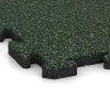 Detailaufnahme der Randausprägung von WARCO-Produkt 2672, Dog floor tile, Format 50 x 50 x 3 cm | 0,25 m², Farbe English Lawn.