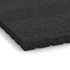 Detailaufnahme der Randausprägung von WARCO-Produkt 3640, Stable mat HD, Format 100 x 100 x 4 cm, Farbe Anthracite.