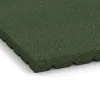 Detailaufnahme der Randausprägung von WARCO-Produkt 3642, Stable mat HD, Format 1000 x 1000 x 40 mm, Farbe Grass Green.