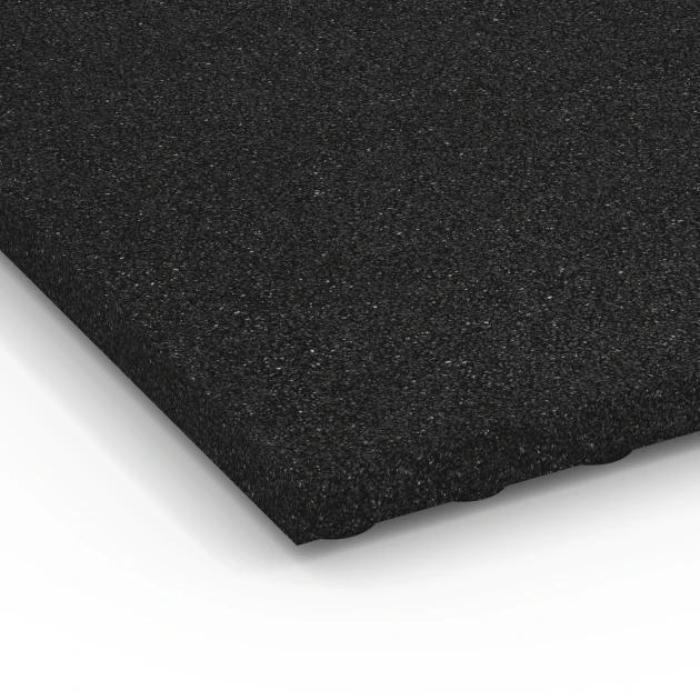 Detailaufnahme der Randausprägung von WARCO-Produkt 6646, , Format 100 x 50 x 4 cm, Farbe Anthracite.