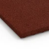 Detailaufnahme der Randausprägung von WARCO-Produkt 6647, , Format 100 x 50 x 4 cm, Farbe Brick red.