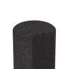 Detailaufnahme der Randausprägung von WARCO-Produkt 2560, Rubber granulate palisade, Format ø 250 x 600 mm, Farbe Anthracite.