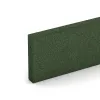 Detailaufnahme der Randausprägung von WARCO-Produkt 2594, Rubber kerbstone (Deep kerbstone), Format 1000 x 250 x 50 mm, Farbe Grass Green.