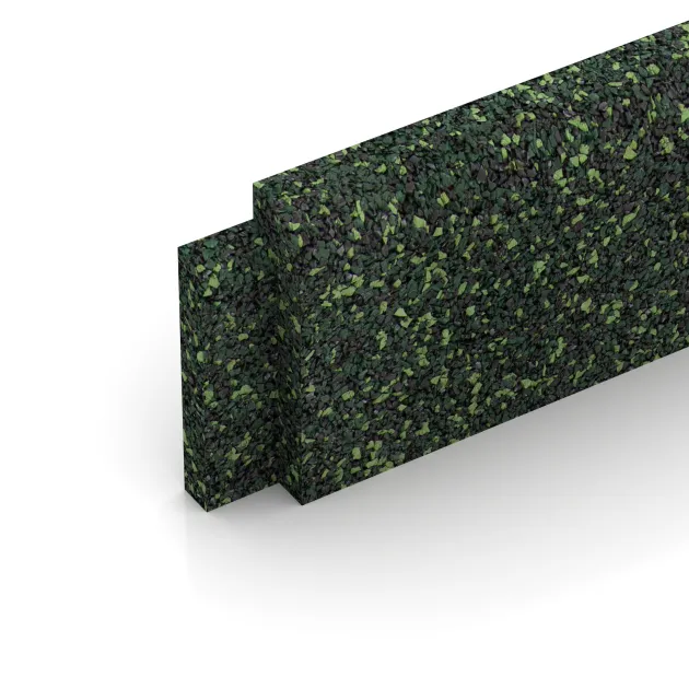 Detailaufnahme der Randausprägung von WARCO-Produkt 2259, Skirting Board, Format 750 x 80 x 20 mm, Farbe English Lawn.