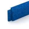 Detailaufnahme der Randausprägung von WARCO-Produkt 4296, Skirting Board, Format 750 x 80 x 20 mm, Farbe Gentian Blue.