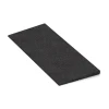 Detailaufnahme der Randausprägung von WARCO-Produkt 2348, Transition ramp 75 cm, Format 75 x 30 cm | 8 < 30 mm, Farbe Anthracite.