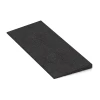 Detailaufnahme der Randausprägung von WARCO-Produkt 2388, Transition ramp 75 cm, Format 75 x 30 cm | 8 < 35 mm, Farbe Anthracite.