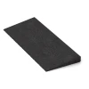 Detailaufnahme der Randausprägung von WARCO-Produkt 2508, Transition ramp 75 cm, Format 75 x 30 cm | 8 < 50 mm, Farbe Anthracite.