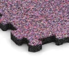 Detailaufnahme der Randausprägung von WARCO-Produkt 5430, Stair tread tile, Format 30,6 x 30,6 x 2 cm | 0,094 m², Farbe Lavender.