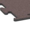 Detailaufnahme der Randausprägung von WARCO-Produkt 6149, Fitness Performance Elite Training Floor, Format 100 x 100 x 2 cm | 1,00 m², Farbe Mineral Red.