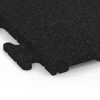 Detailaufnahme der Randausprägung von WARCO-Produkt 7052, Patio Tile Linea, Format 50 x 50 x 3 cm | 0,25 m², Farbe Anthracite.