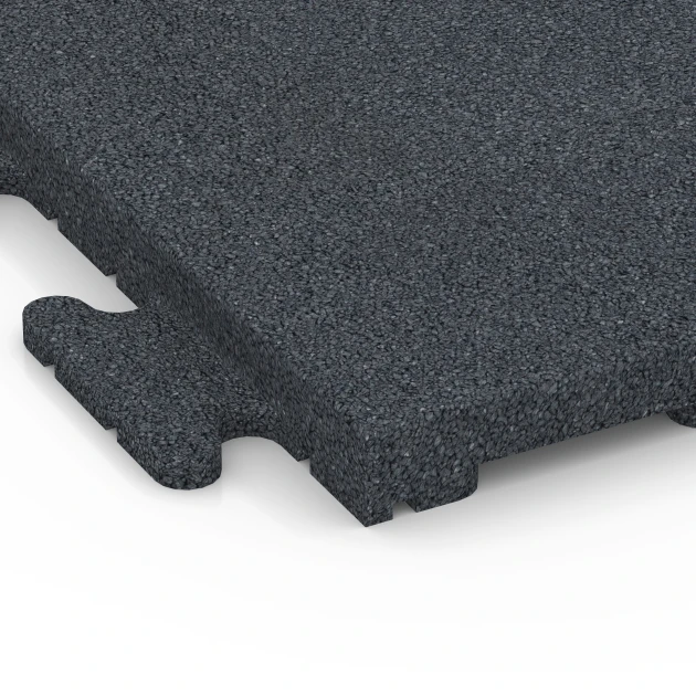 Detailaufnahme der Randausprägung von WARCO-Produkt 7055, Patio Tile Linea, Format 50 x 50 x 3 cm | 0,25 m², Farbe Slate grey.