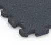 Detailaufnahme der Randausprägung von WARCO-Produkt 6318, Interlocking playground safety tile, Format 50 x 50 x 3 cm | 0,25 m², Farbe Slate grey.