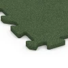Detailaufnahme der Randausprägung von WARCO-Produkt 6411, Balcony floor tile, Format 50 x 50 x 2 cm | 0,25 m², Farbe Grass green.