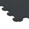 Detailaufnahme der Randausprägung von WARCO-Produkt 7086, Rubber Dog Floor Mat, Format 102,5 x 102,5 x 1,5 cm | 1,05 m², Farbe Anthracite.