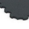 Detailaufnahme der Randausprägung von WARCO-Produkt 7084, Rubber Dog Floor Mat, Format 102,5 x 102,5 x 3 cm | 1,05 m², Farbe Anthracite.