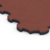 Detailaufnahme der Randausprägung von WARCO-Produkt 6392, , Format 102,5 x 102,5 x 3 cm | 1,05 m², Farbe Brick red.