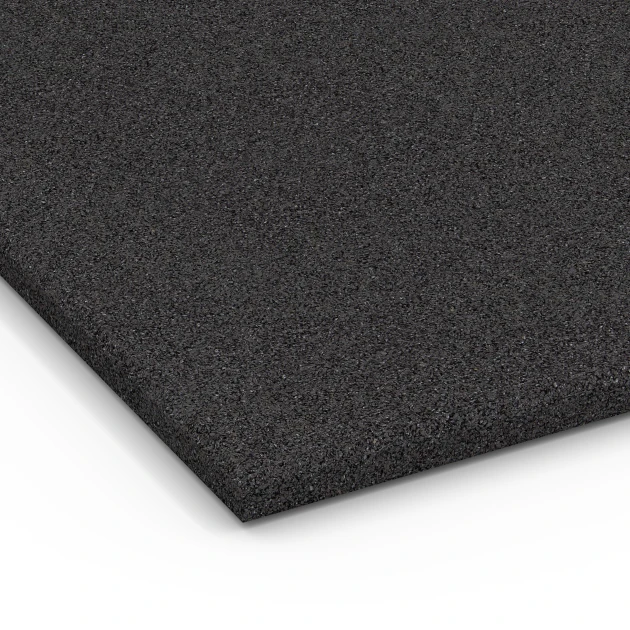 Detailaufnahme der Randausprägung von WARCO-Produkt 6379, Stable Mat, Format 100 x 100 x 3 cm | 1,00 m², Farbe Anthracite.