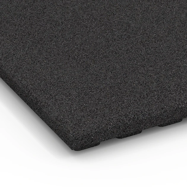 Detailaufnahme der Randausprägung von WARCO-Produkt 6389, Stable Mat Luxury, Format 100 x 50 x 4,5 cm | 0,50 m², Farbe Anthracite.