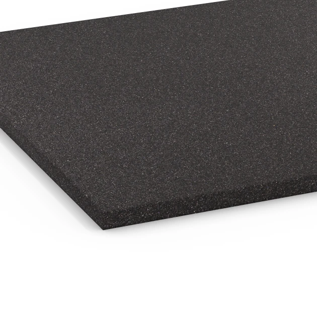 Detailaufnahme der Randausprägung von WARCO-Produkt 6481, Base Layer CL 3, Format 52 x 52 x 1,8 cm, Farbe Anthracite.