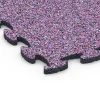Detailaufnahme der Randausprägung von WARCO-Produkt 6756, Playground Safety Mat, Format 44,6 x 44,6 x 1,8 cm, Farbe Lavender.