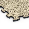 Detailaufnahme der Randausprägung von WARCO-Produkt 6766, Pool Surround Tiles, Format 44,6 x 44,6 x 1,8 cm, Farbe Travertine.