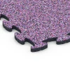 Detailaufnahme der Randausprägung von WARCO-Produkt 6801, Dog Agility Flooring, Format 44,6 x 44,6 x 1,8 cm, Farbe Lavender.