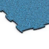Detailaufnahme der Randausprägung von WARCO-Produkt 6812, Dog Agility Flooring, Format 97,1 x 97,1 × 1,8 cm, Farbe Atlantic.