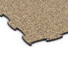 Detailaufnahme der Randausprägung von WARCO-Produkt 6813, Dog Agility Flooring, Format 97,1 x 97,1 × 1,8 cm, Farbe Rattan.