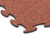 Detailaufnahme der Randausprägung von WARCO-Produkt 6872, Fitness Max Floor System, Format 98 x 98 × 1,8 cm, Farbe Embers.