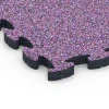 Detailaufnahme der Randausprägung von WARCO-Produkt 6954, Sports Court Tile, Format 44,6 x 44,6 × 2,8 cm, Farbe Lavender.
