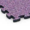 Detailaufnahme der Randausprägung von WARCO-Produkt 6882, Fitness Max Floor System, Format 44,6 x 44,6 × 2,8 cm, Farbe Lavender.