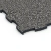 Detailaufnahme der Randausprägung von WARCO-Produkt 6850, Fitness Active Floor System, Format 97,1 x 97,1 x 2,8 cm, Farbe Dark Grey Granite.