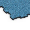 Detailaufnahme der Randausprägung von WARCO-Produkt 6857, Fitness Active Floor System, Format 97,1 x 97,1 x 2,8 cm, Farbe Atlantic.