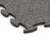 Detailaufnahme der Randausprägung von WARCO-Produkt 6886, Fitness Max Floor System, Format 97,1 x 97,1 x 2,8 cm, Farbe Dark Grey Granite.