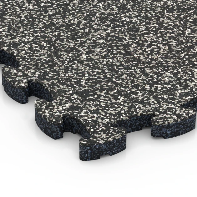 Detailaufnahme der Randausprägung von WARCO-Produkt 6769, Pool Surround Tiles, Format 28,9 x 28,9 x 1,8 cm, Farbe Dark Grey Granite.