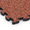 Detailaufnahme der Randausprägung von WARCO-Produkt 6773, Pool Surround Tiles, Format 28,9 x 28,9 x 1,8 cm, Farbe Embers.