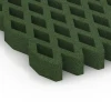 Detailaufnahme der Randausprägung von WARCO-Produkt 7014, Safety Grass Grid Mat, Format 100 × 100 × 8 cm, Farbe Grass green.