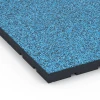 Detailaufnahme der Randausprägung von WARCO-Produkt 7148, Outdoor Gym Flooring, Format 60 x 60 x 4 cm | 0,36 m², Farbe Atlantic.
