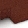 Großaufnahme vom Verbindungssystem von WARCO-Boden 6645 -  im Farbdesign Brick red. Abmessungen 100 x 50 x 3 cm.