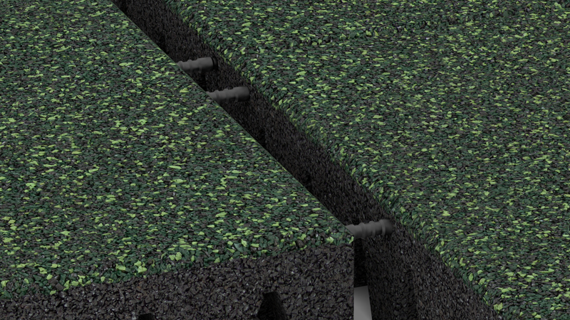 Connecting pins - plastic plugs