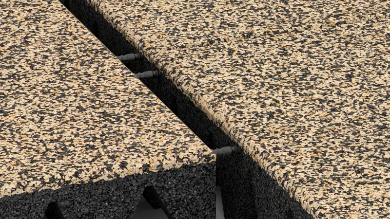 Connecting pins - plastic plugs