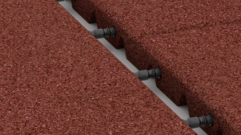 Connecting pins - plastic plugs