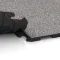 Concealed puzzle connection | Edges slightly rounded | Pronounced drainage profile on the floor side