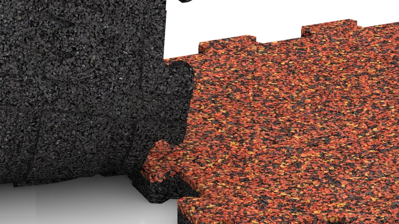 Cut jigsaw interlock without bevel