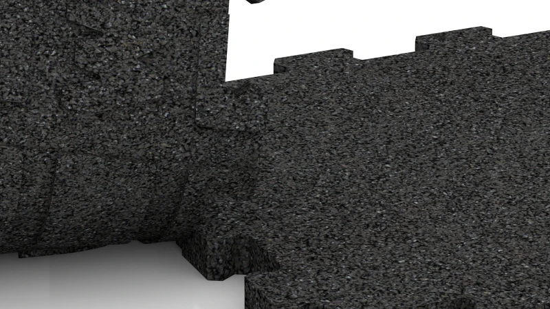 Cut jigsaw interlock without bevel