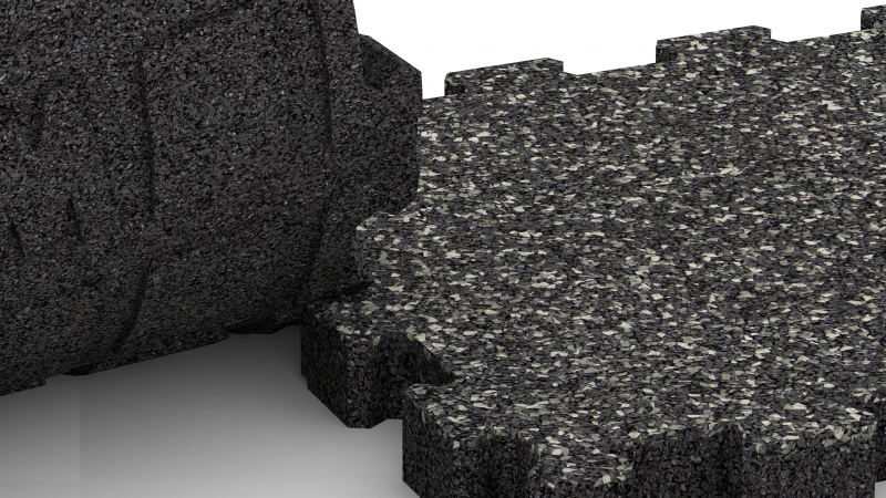 Cut jigsaw interlock without bevel