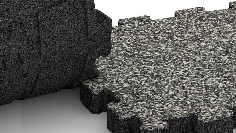 Cut jigsaw interlock without bevel