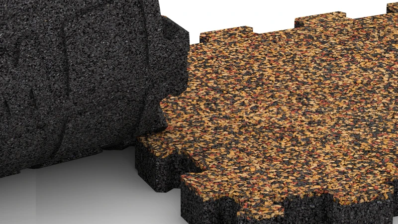 Cut jigsaw interlock without bevel