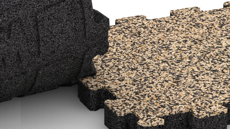 Cut jigsaw interlock without bevel